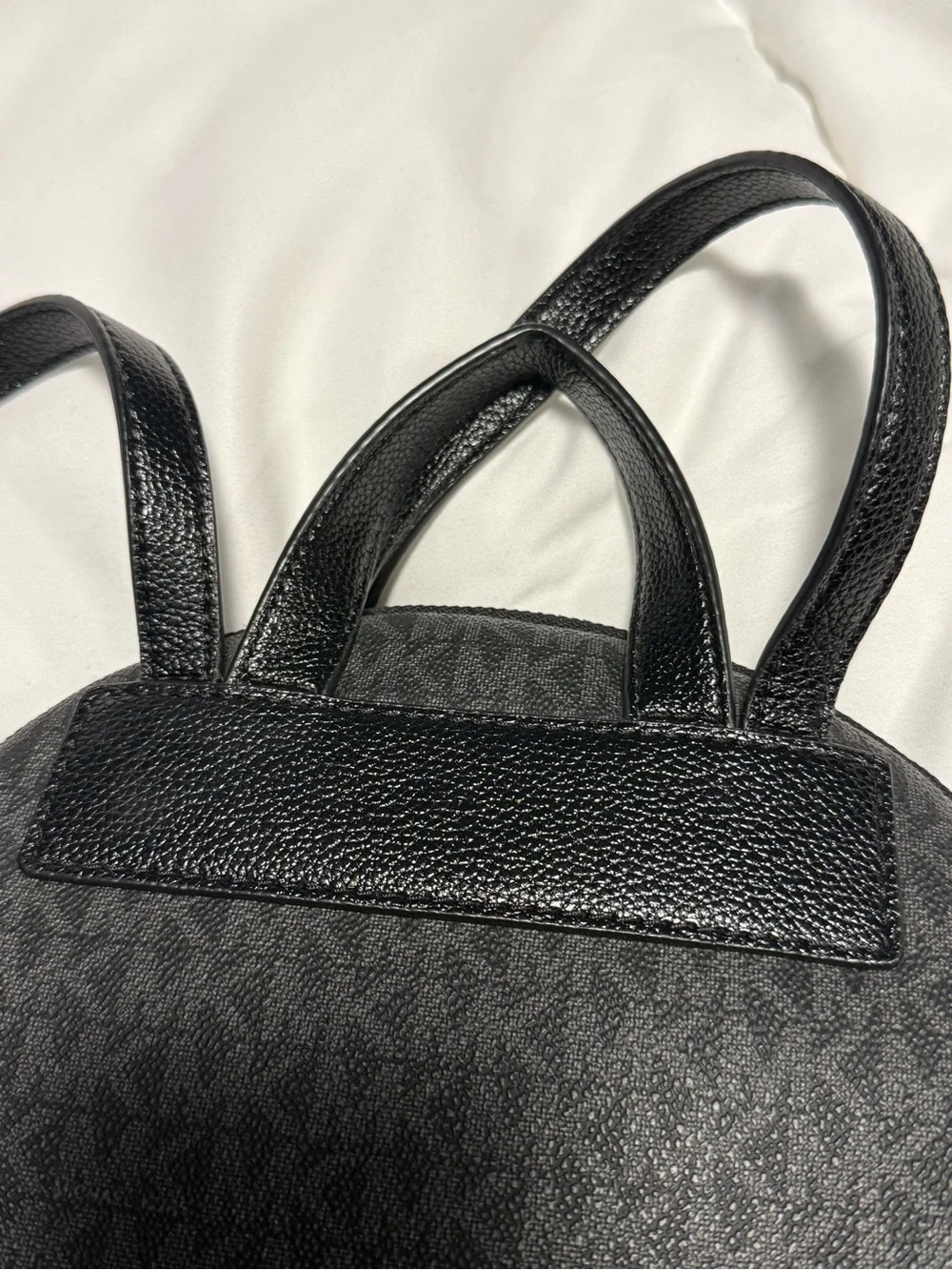 Michael Kors Black/Charcoal MK Signature Backpack